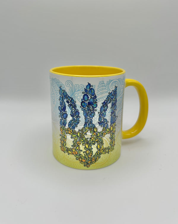 Ceramic Mug “Tryzub”
