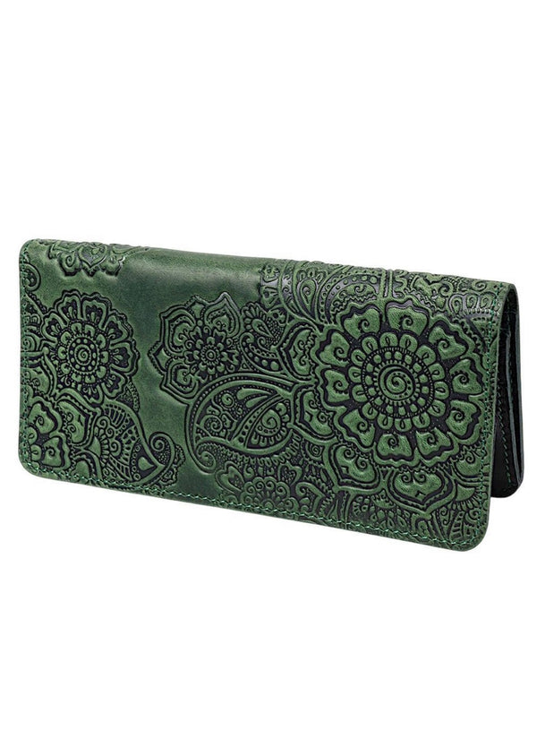 Women’s Leather Wallet “Flower”