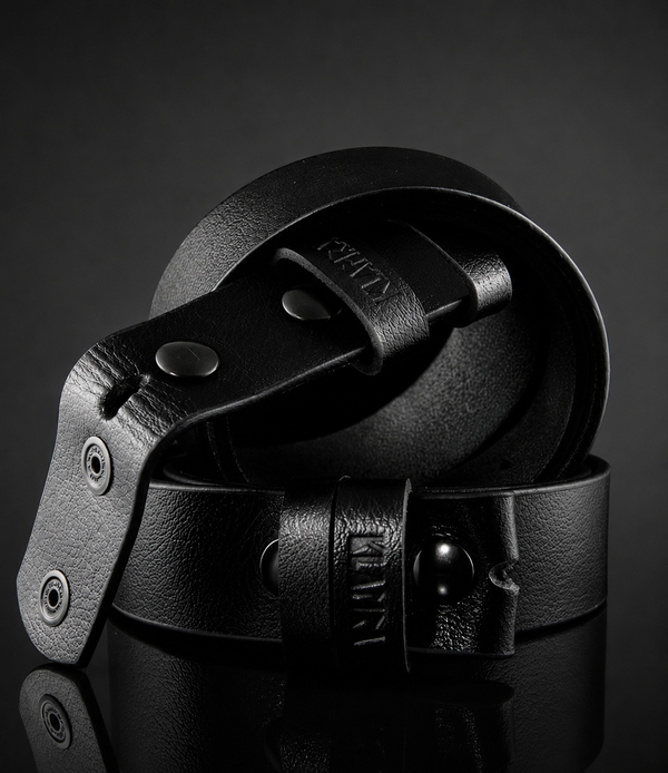 Black Leather Belt