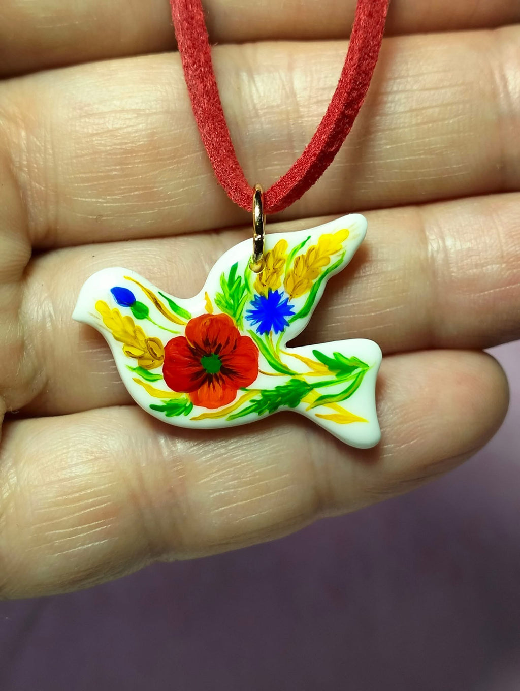 “Peace for Ukraine” necklace