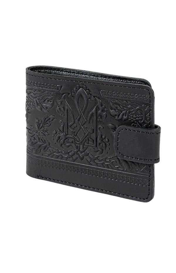 Men’s Leather Wallet “Tryzub”