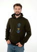 Dark Green Hoodie “Tryzub”