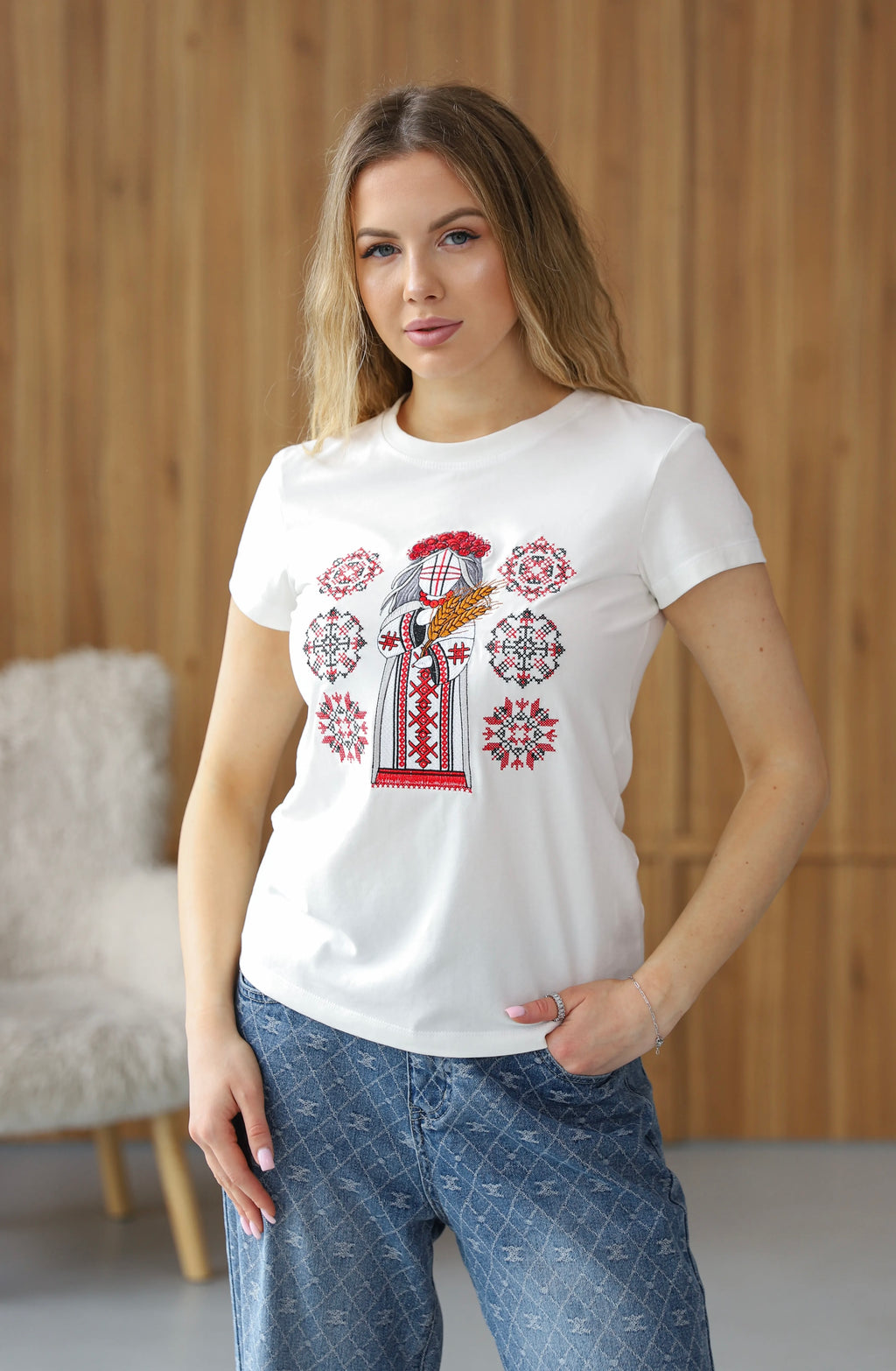 White Motanka T-shirt
