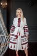 Hand Embroidered Dress "Chervona Ruta"