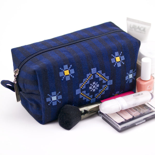 Embroidered Make-Up Bag