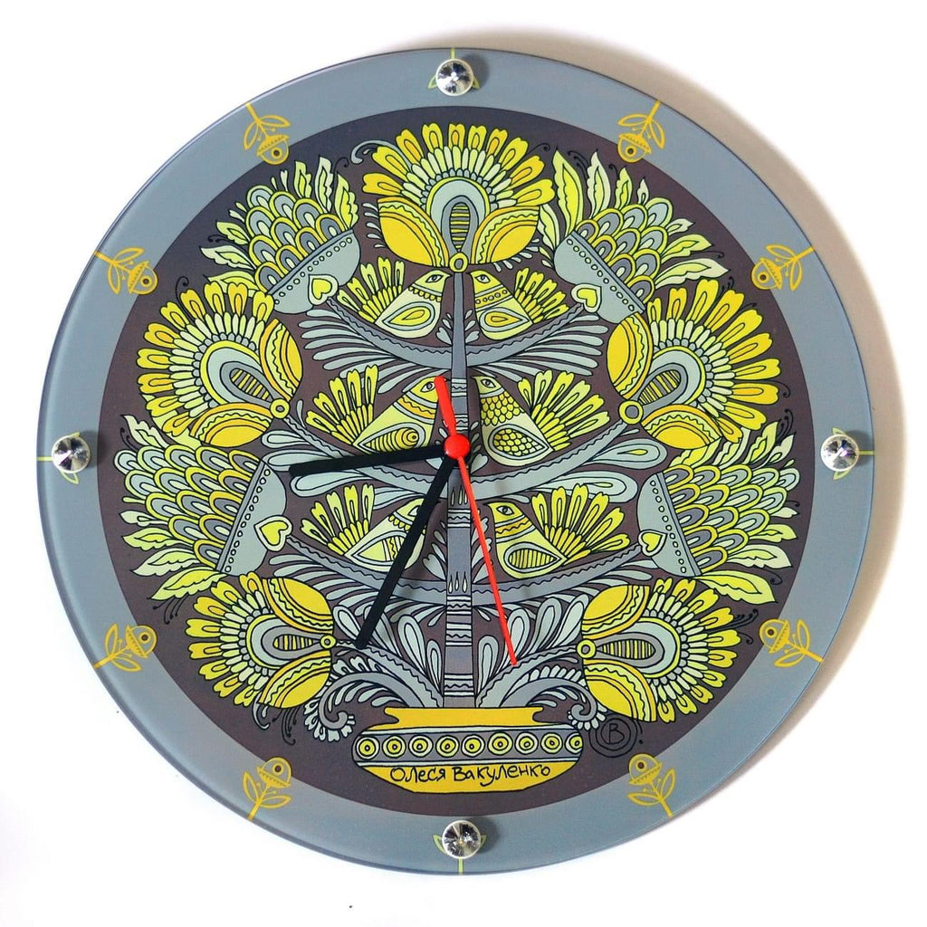 Wall Glass Clock