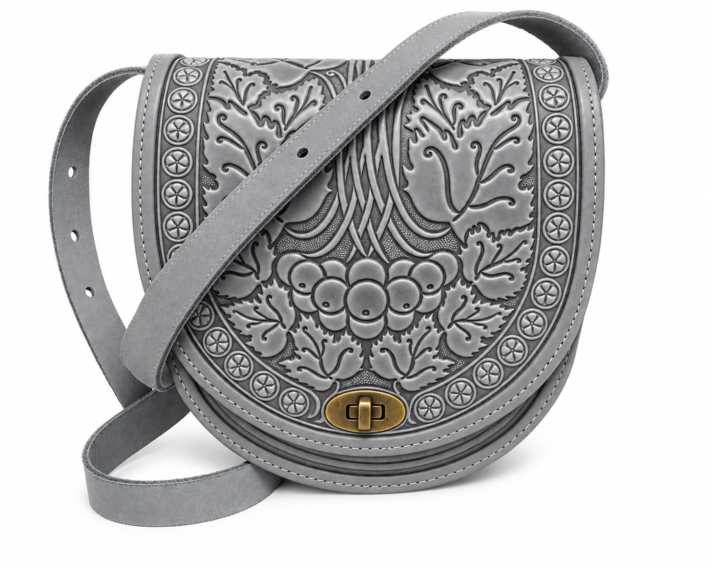 Leather Purse “Kalyna”