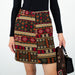 Multipatterned Skirt