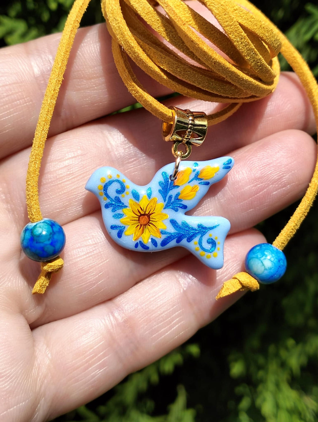 “Peace for Ukraine” necklace