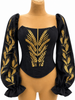 Black Kolosok Corset with Sleeves