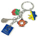 Charm Keychain “Symbols of Ukraine”