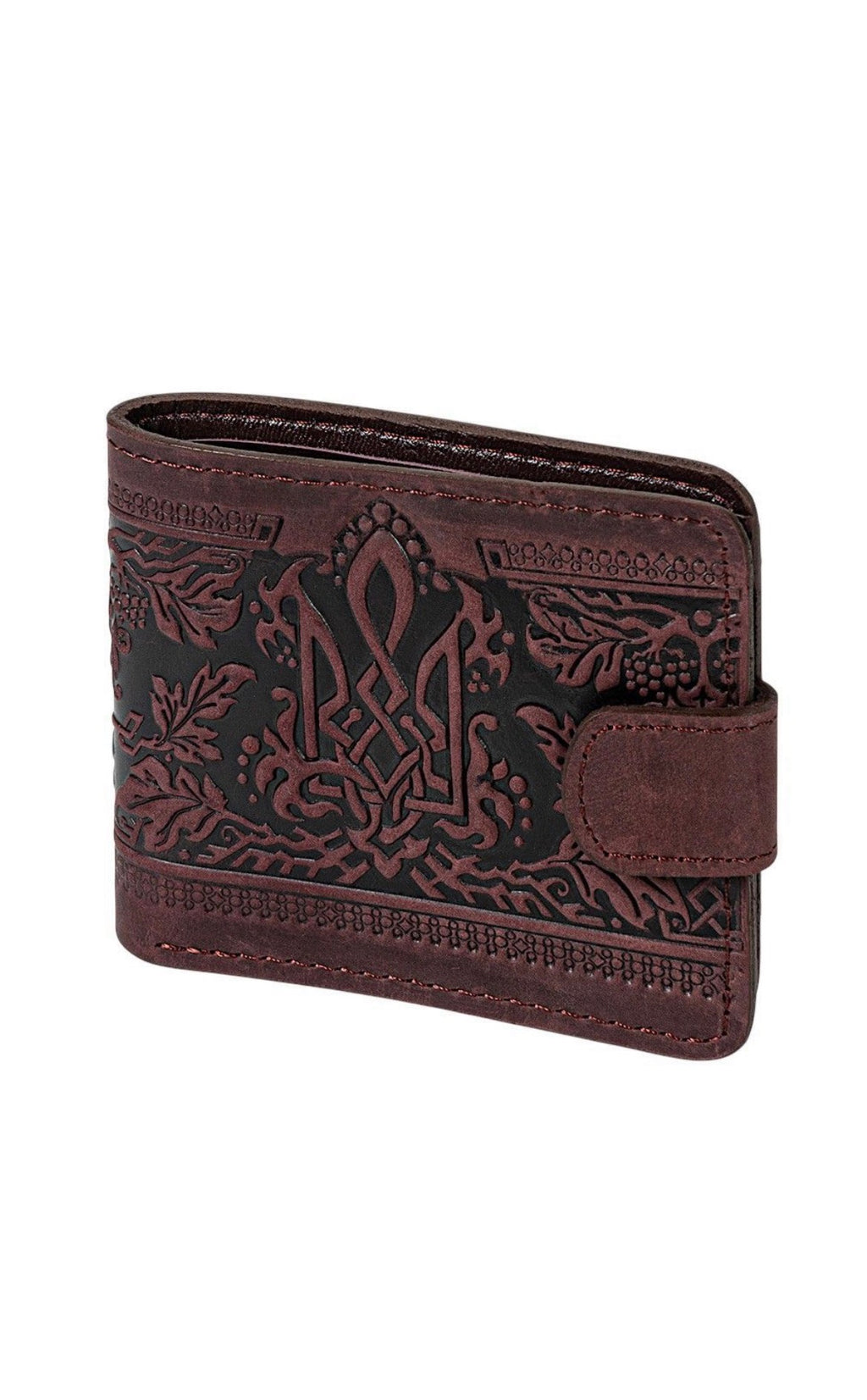 Men’s Leather Wallet “Tryzub”