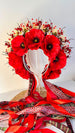 Poppy and Wheat Vinok