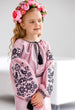 Girl's Pink Dress "Ptashka"