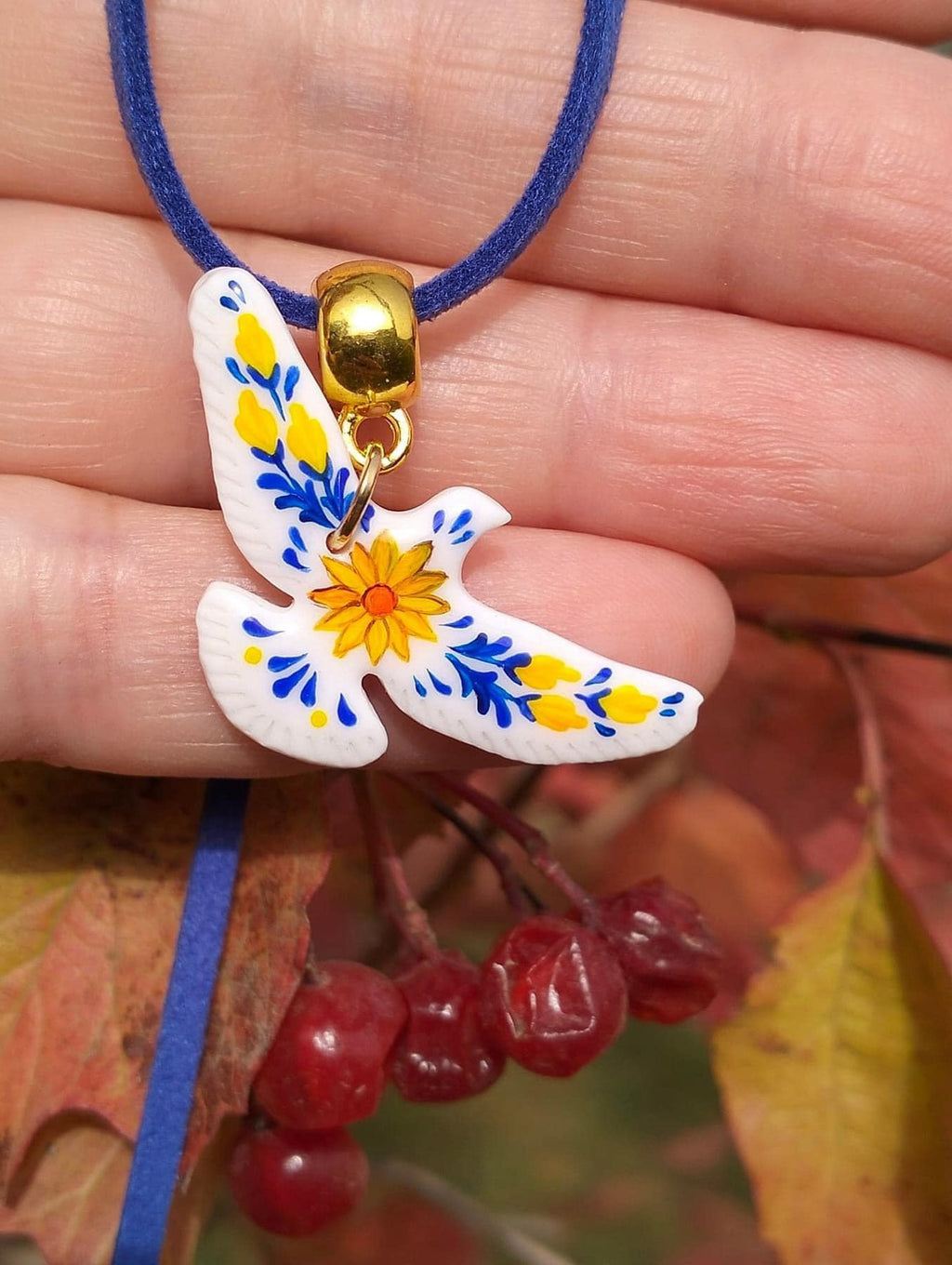 “Peace for Ukraine” necklace