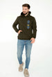 Dark Green Hoodie “Tryzub”