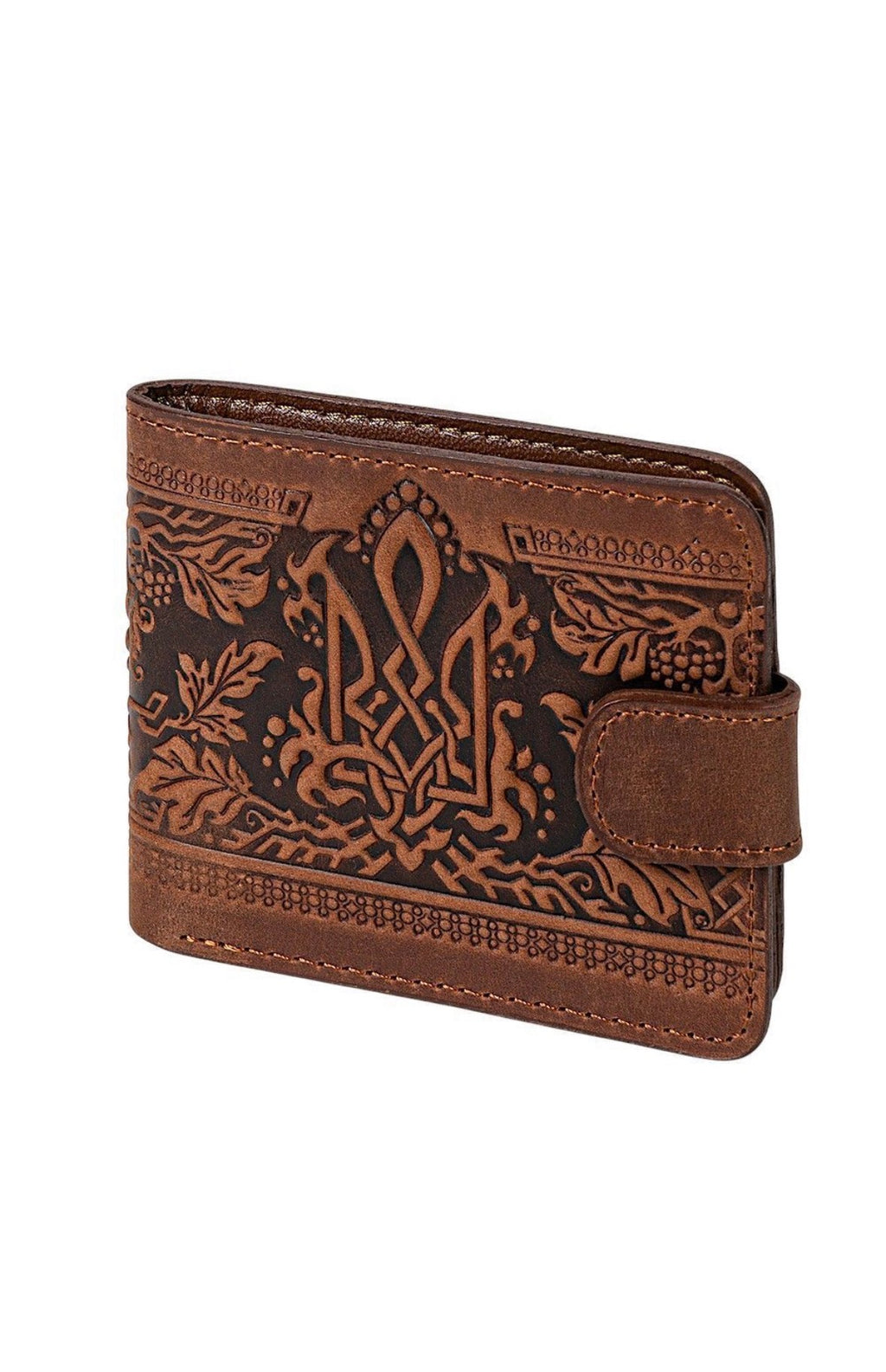 Men’s Leather Wallet “Tryzub”