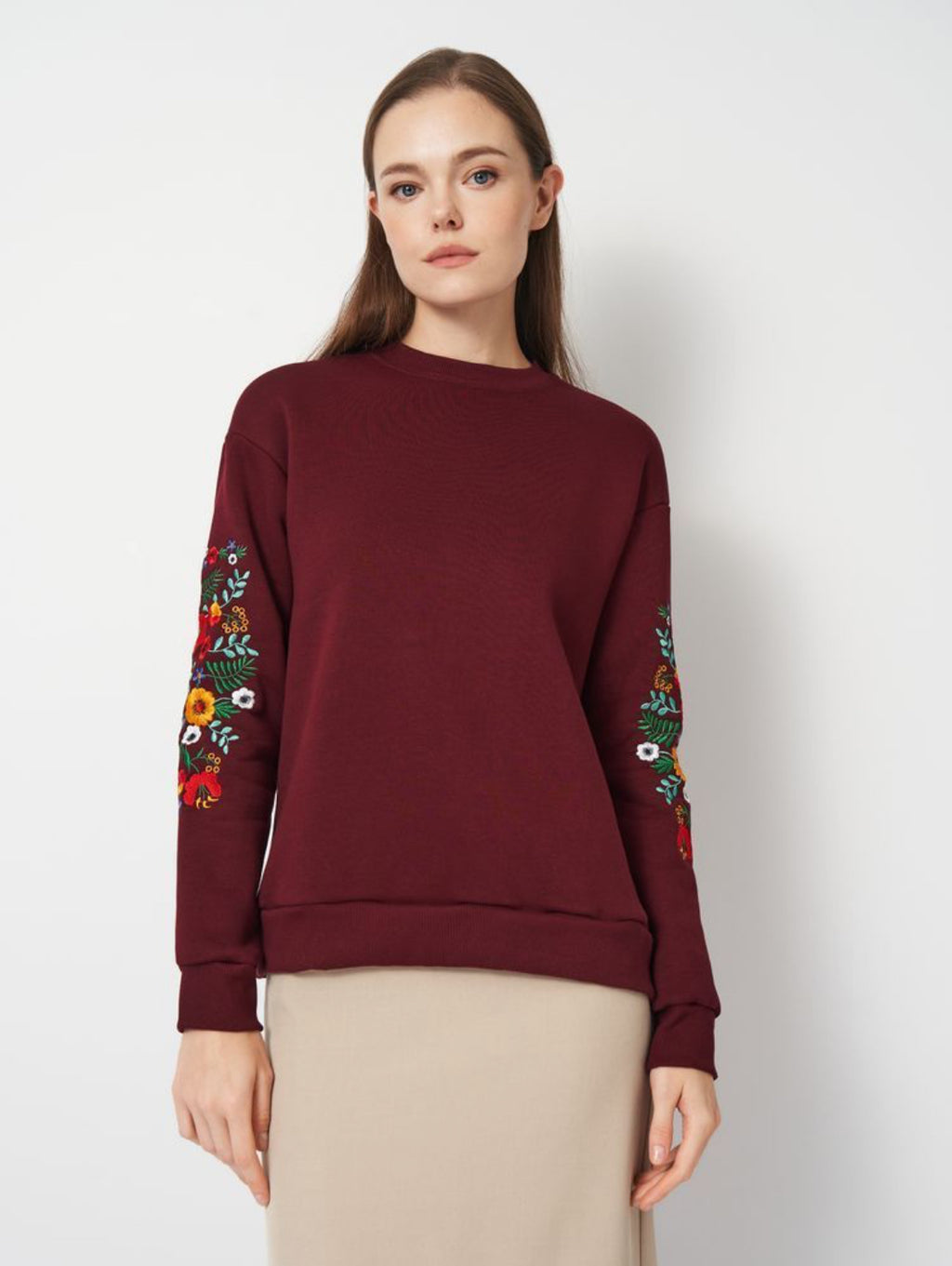 Burgundy Sweatshirt