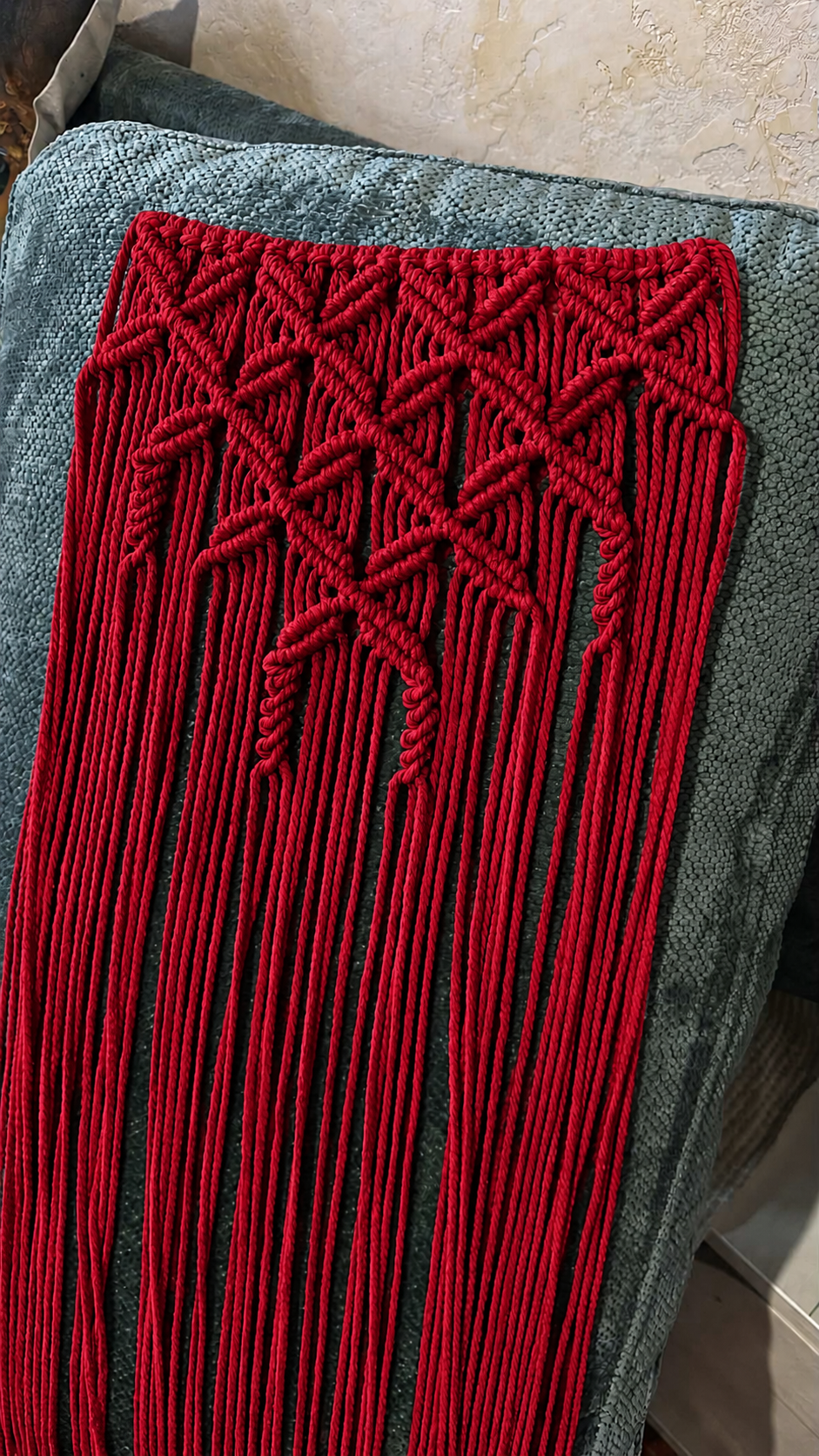 Small Macrame Belt- “Prypynda”