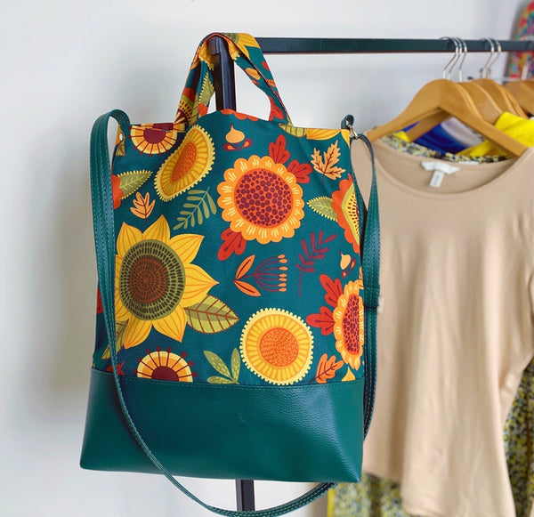 Large Tote Bag-“Sunflowe"