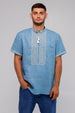 Embroidered Short Sleeve Shirt “Ruslan”