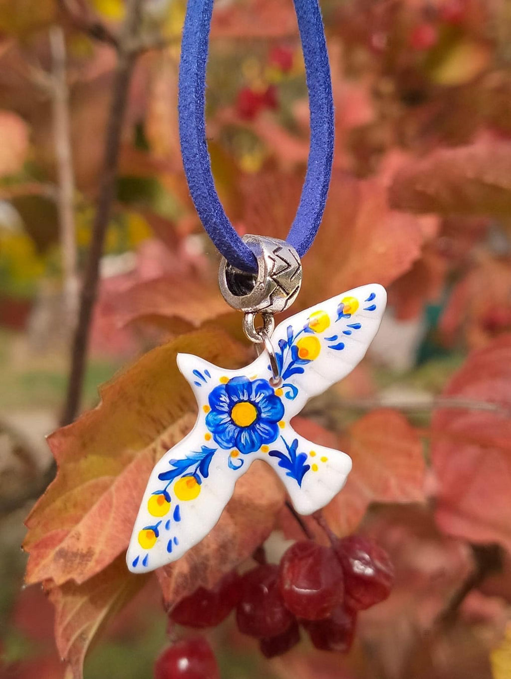 “Peace for Ukraine” necklace