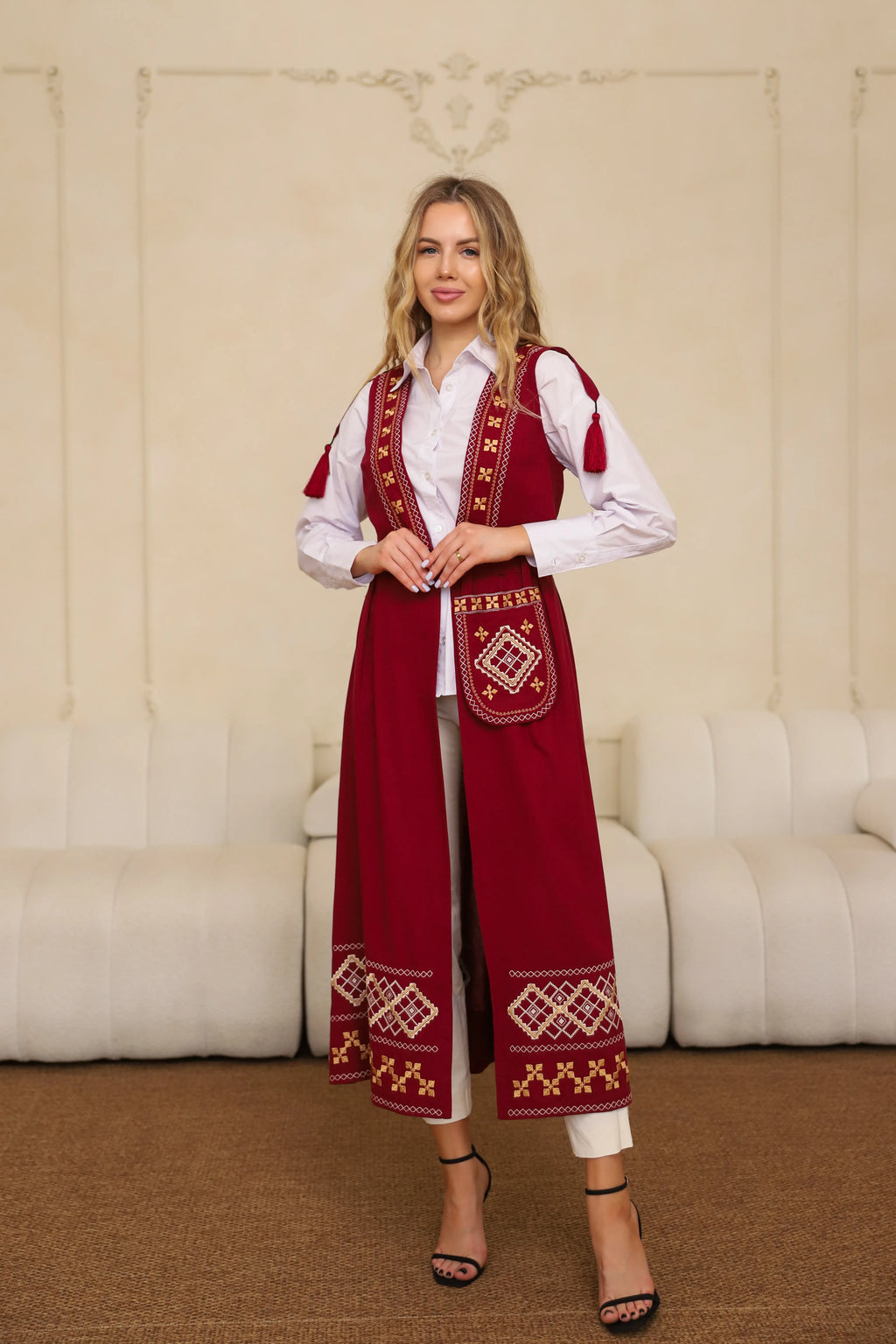 Embroidered Vest “Svitlana”