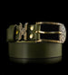 Women’s Leather Belt with Buckle "Vyshyvanka"