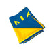 Large Ukrainian Flag with Tryzub- Gabardine