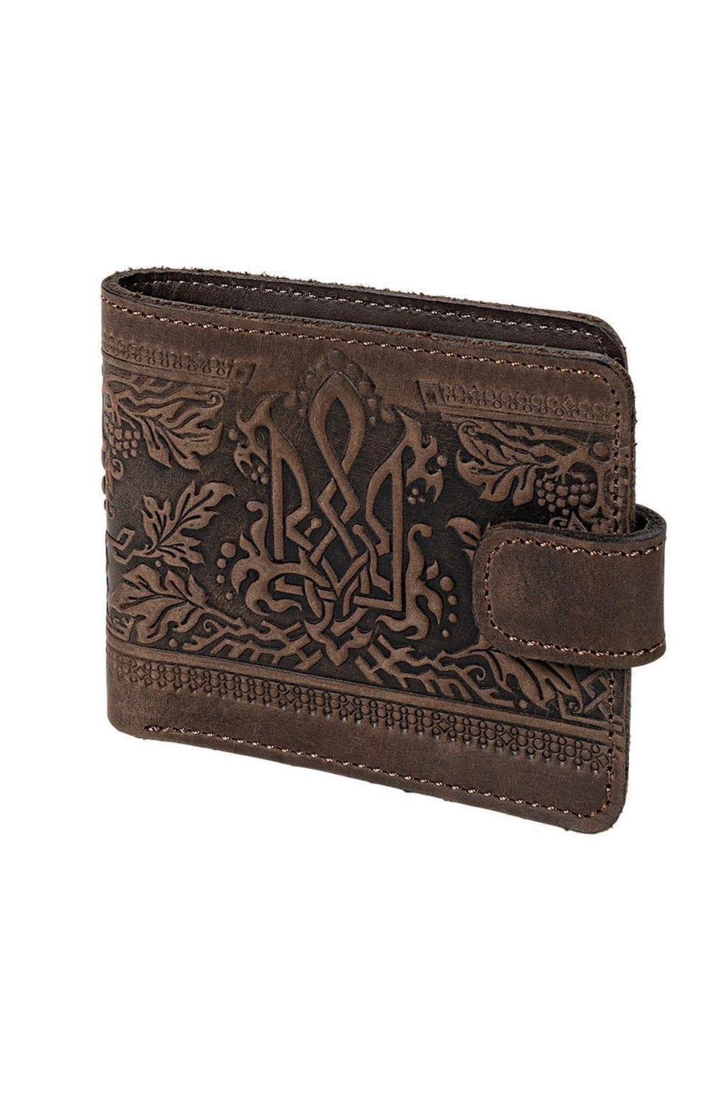 Men’s Leather Wallet “Tryzub”