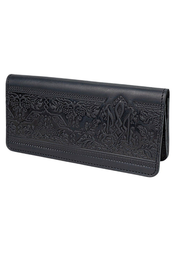 Women’s Leather Wallet “Tryzub”