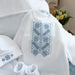 Baby Boy Embroidered Christening Set