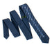 Dark Blue Modern Slim Tie