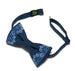 Men's Embroidered Bowtie- Dark Blue