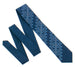 Navy Embroidered Necktie