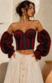 Corset with Matching Sleeves