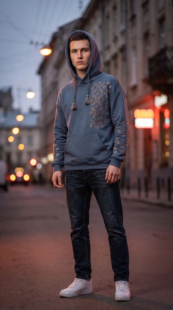 Men’s Grey Hoodie “Javelin"