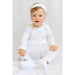White Baby-Girl Christening Set