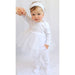 White Baby-Girl Christening Set