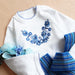 Onesie “Blue Flowers”