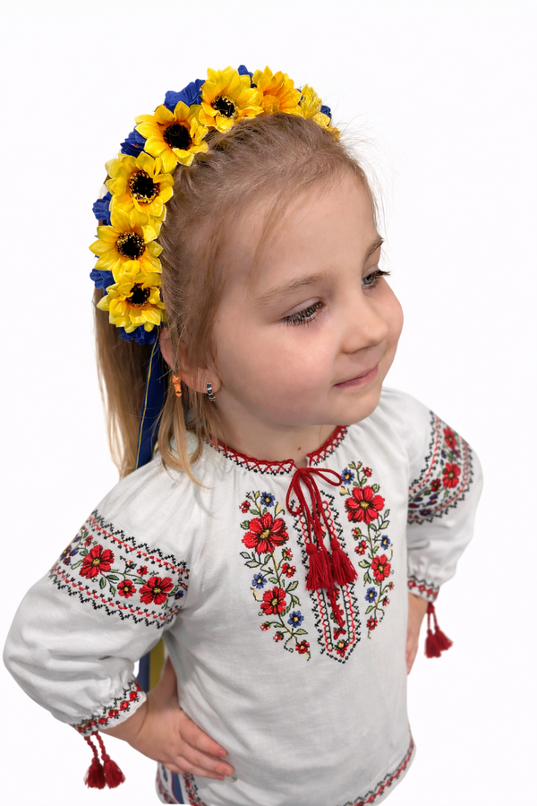 Small Vinok- Blue and Yellow