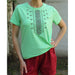 Light Green T-shirt “Vyshyvanka”
