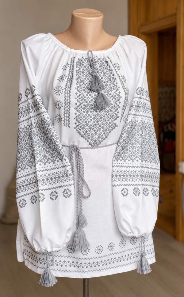 Hand Embroidered Vyshyvanka-XL