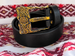 Leather Belt with Classic Buckle “Kyivan Rus"