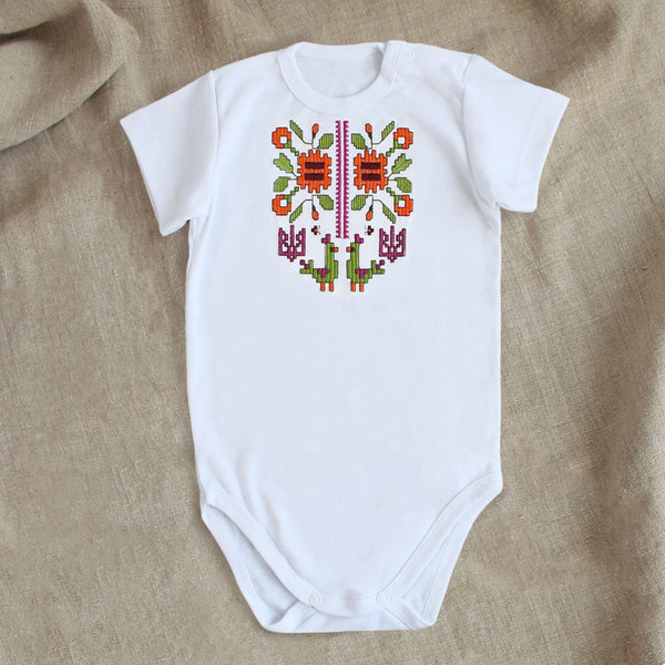 Baby Onesie «Marigolds”