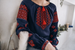 Navy Blouse “Carpathian”