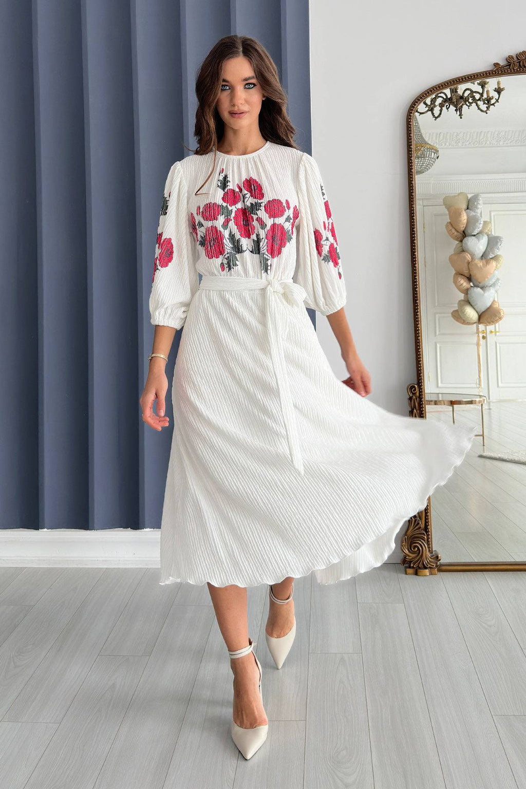 White Dress “Poppy”