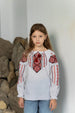Girl's Blouse "Odarka"- Red