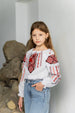 Girl's Blouse "Odarka"- Red