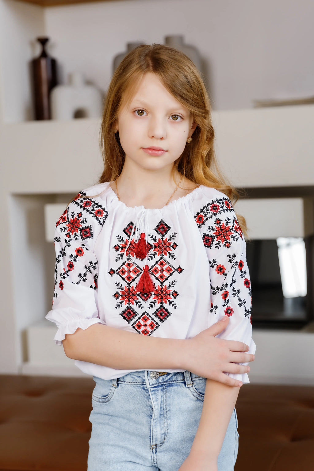 Girl’s Blouse “Oleksandra”